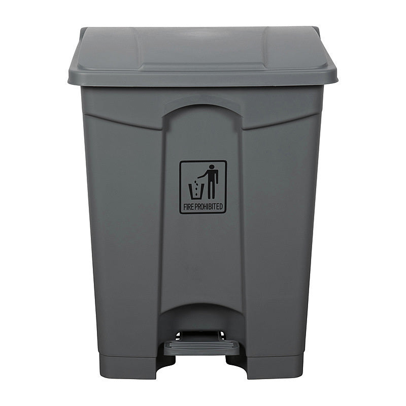 Clnlnk Rubsh Bin W/Pdl68L Gry - Wholesales Supply