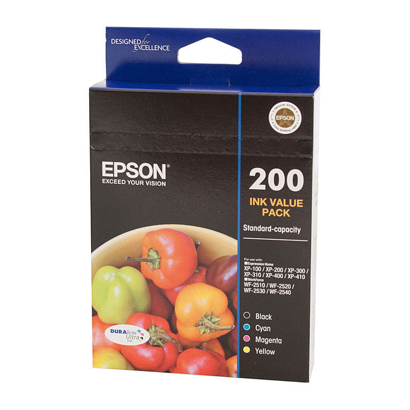 Epson 200 4 Ink Value Pack - Wholesales Supply