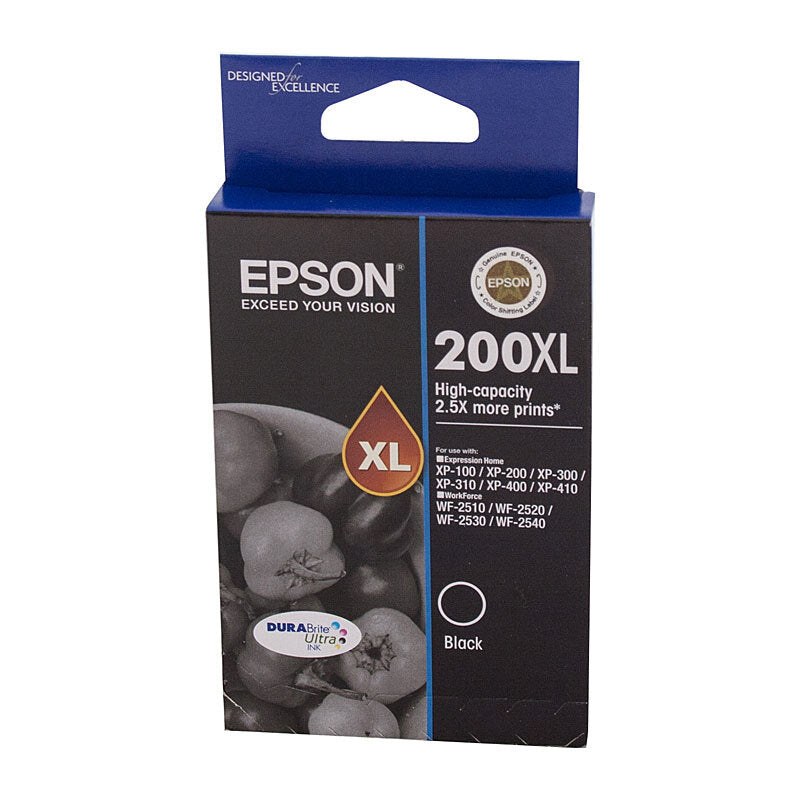 Epson 200XL Black Ink Cart - Wholesales Supply