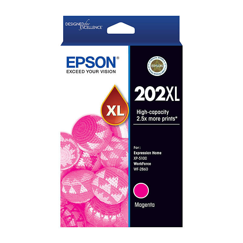 Epson 202XL Magenta Ink Cart - Wholesales Supply