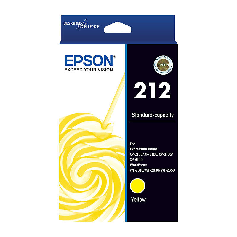Epson 212 Yellow Ink Cart - Wholesales Supply