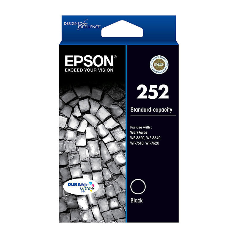 Epson 252 Black Ink Cart - Wholesales Supply