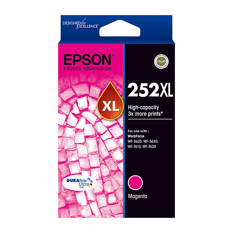 Epson 252XL Magenta Ink Cart - Wholesales Supply
