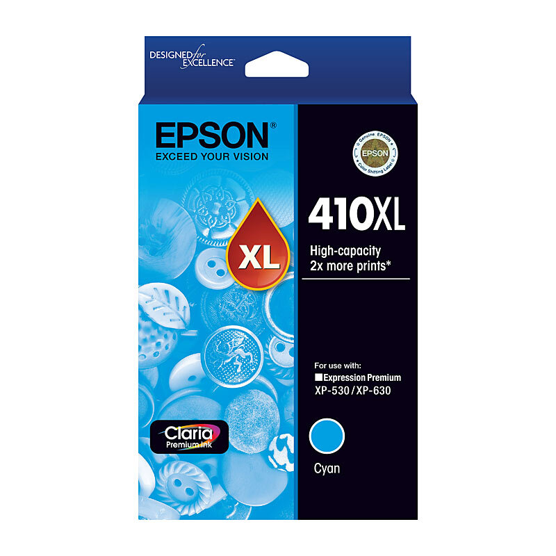Epson 410XL Cyan Ink Cart - Wholesales Supply