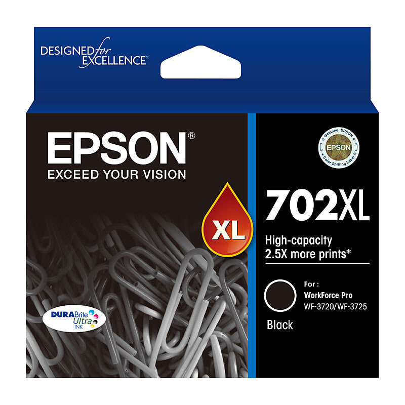 Epson 702XL Black Ink Cart - Wholesales Supply