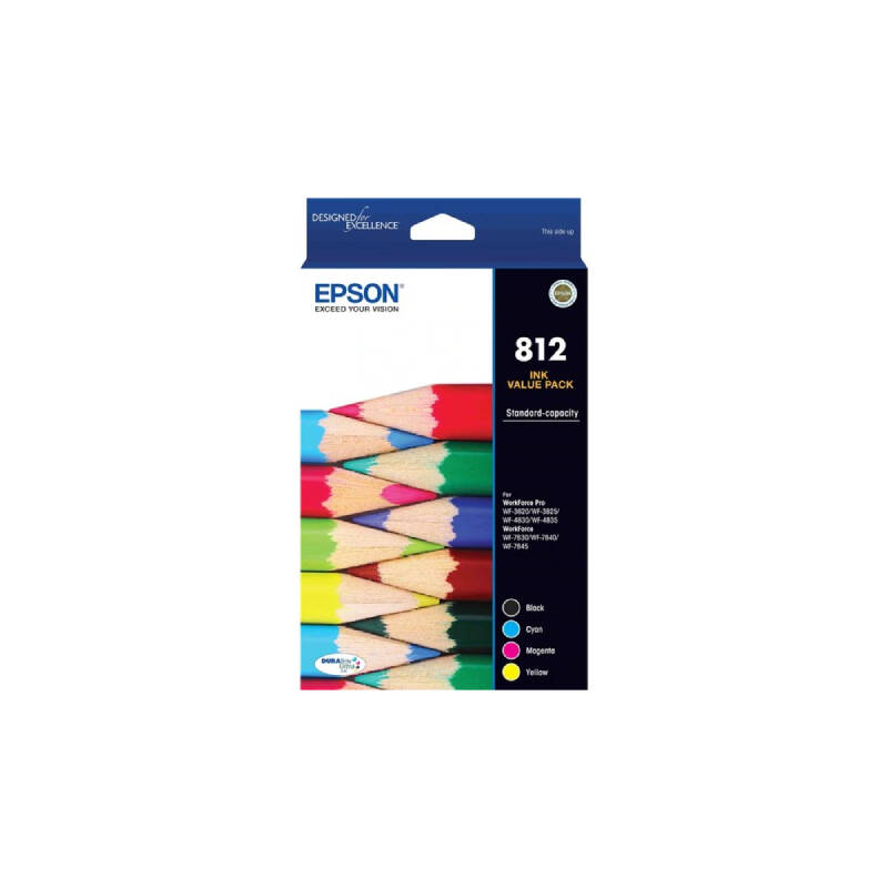 Epson 812 4 Ink Value Pack - Wholesales Supply