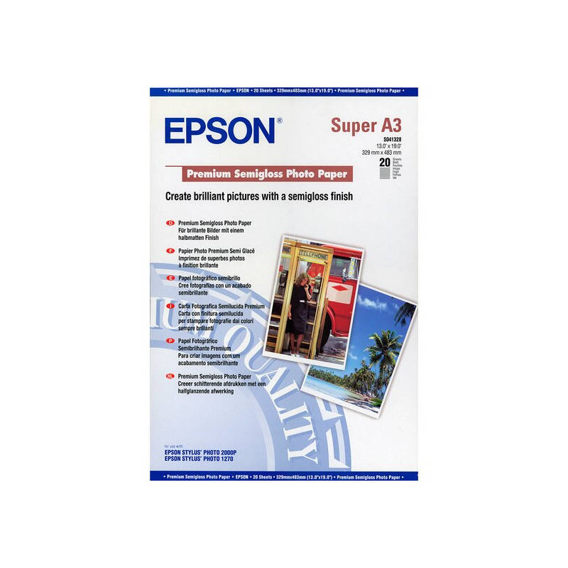 Epson S041328 S GlossPaper A3+ - Wholesales Supply