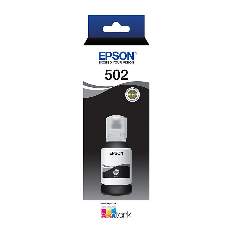Epson T502 Blk EcoTank Bottle - Wholesales Supply