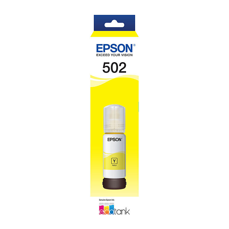 Epson T502 Yell EcoTank Bottle - Wholesales Supply