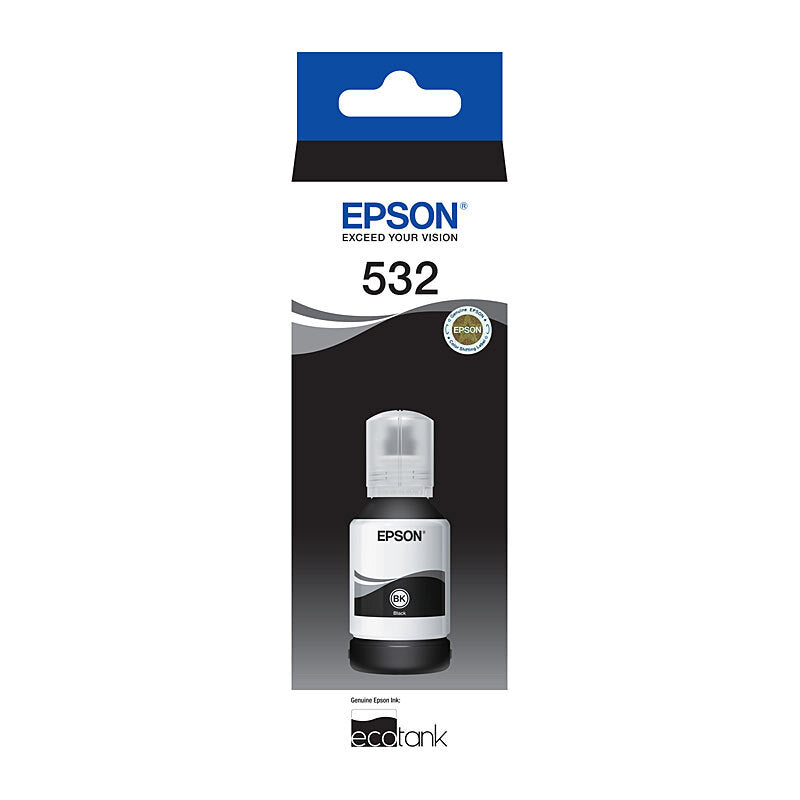 Epson T532 Blk EcoTank Bottle - Wholesales Supply
