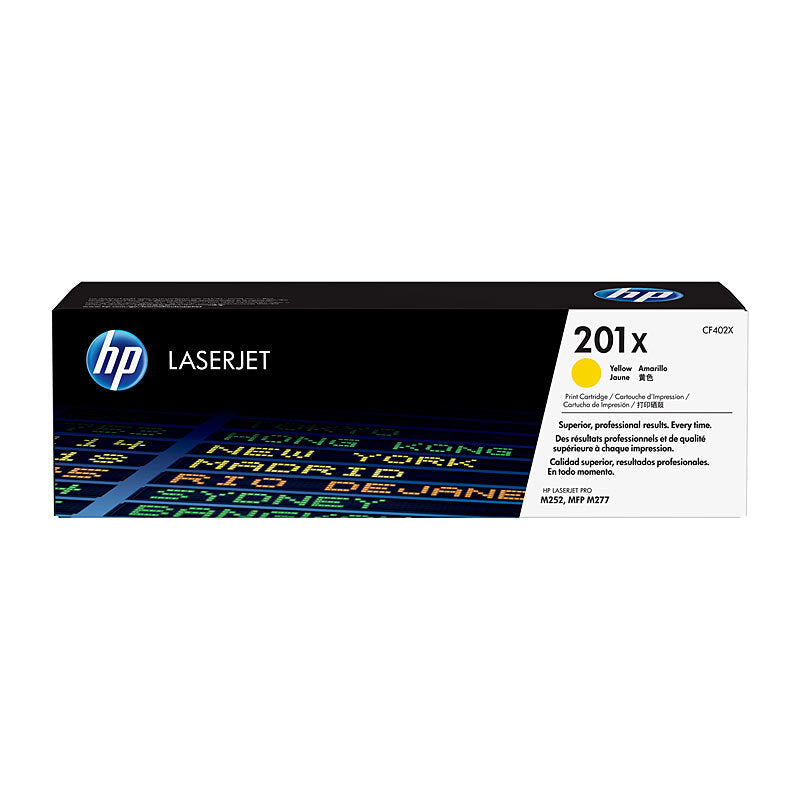 HP #201X Yellow Toner CF402X - Wholesales Supply