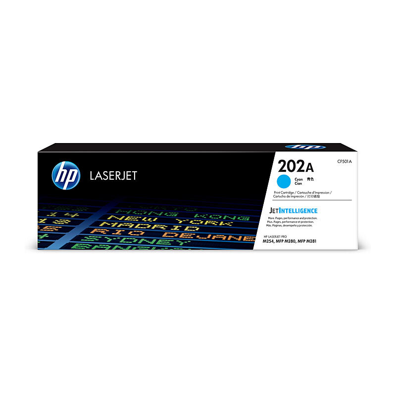 HP #202A Cyan Toner CF501A - Wholesales Supply