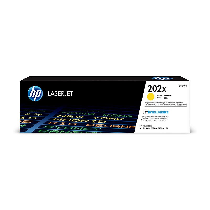 HP #202X Yell Toner CF502X - Wholesales Supply
