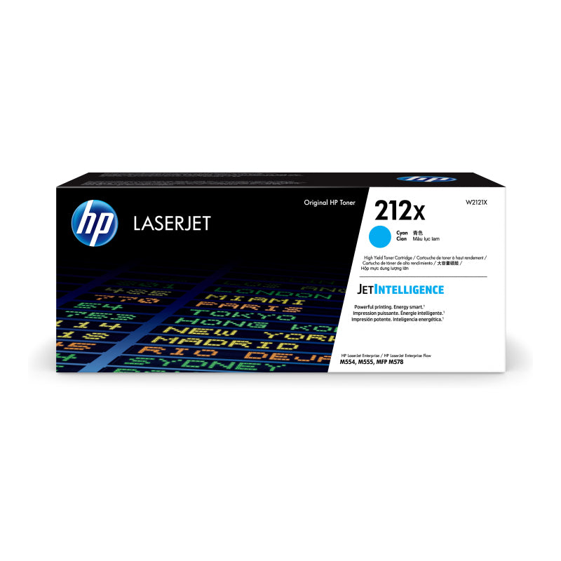 HP #212X Cyan Toner W2121X - Wholesales Supply
