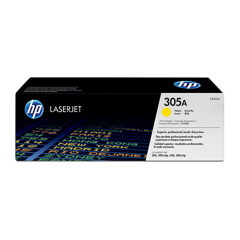 HP #305A Yellow Toner CE412A - Wholesales Supply