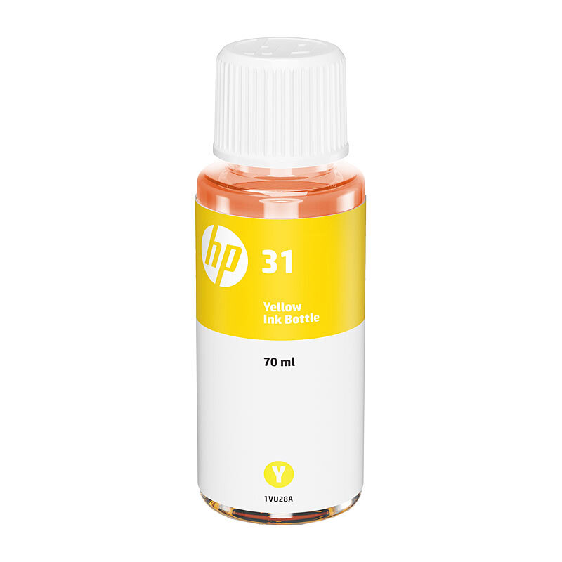 HP #31 Yell Ink Bottle 1VU28AA - Wholesales Supply