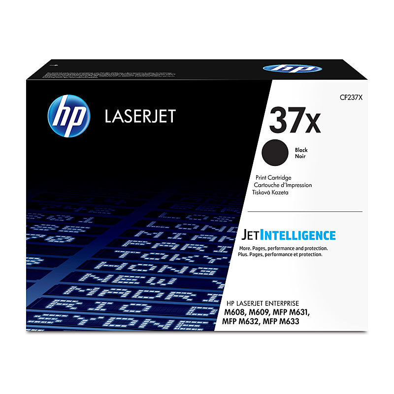HP #37X Black Toner CF237X - Wholesales Supply
