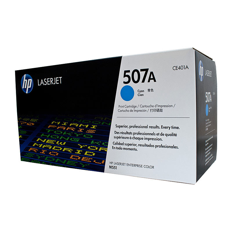HP #507A Cyan Toner CE401A - Wholesales Supply