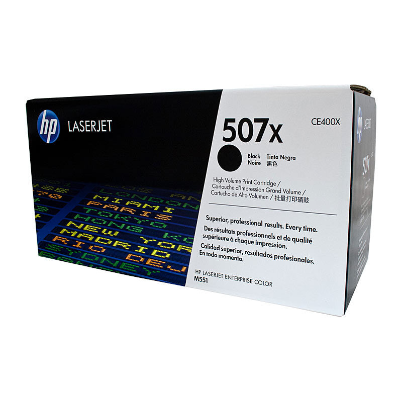 HP #507X Black Toner CE400X - Wholesales Supply
