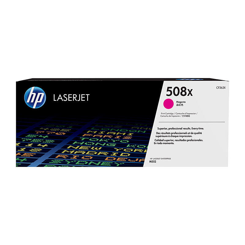 HP #508X Magenta Toner CF363X - Wholesales Supply