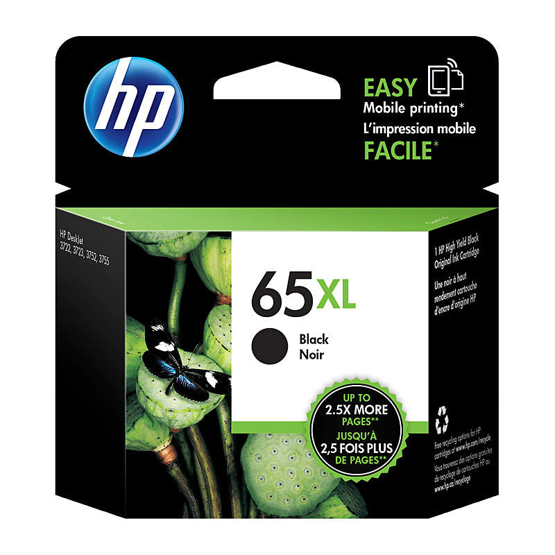 HP #65XL Black Ink N9K04AA - Wholesales Supply