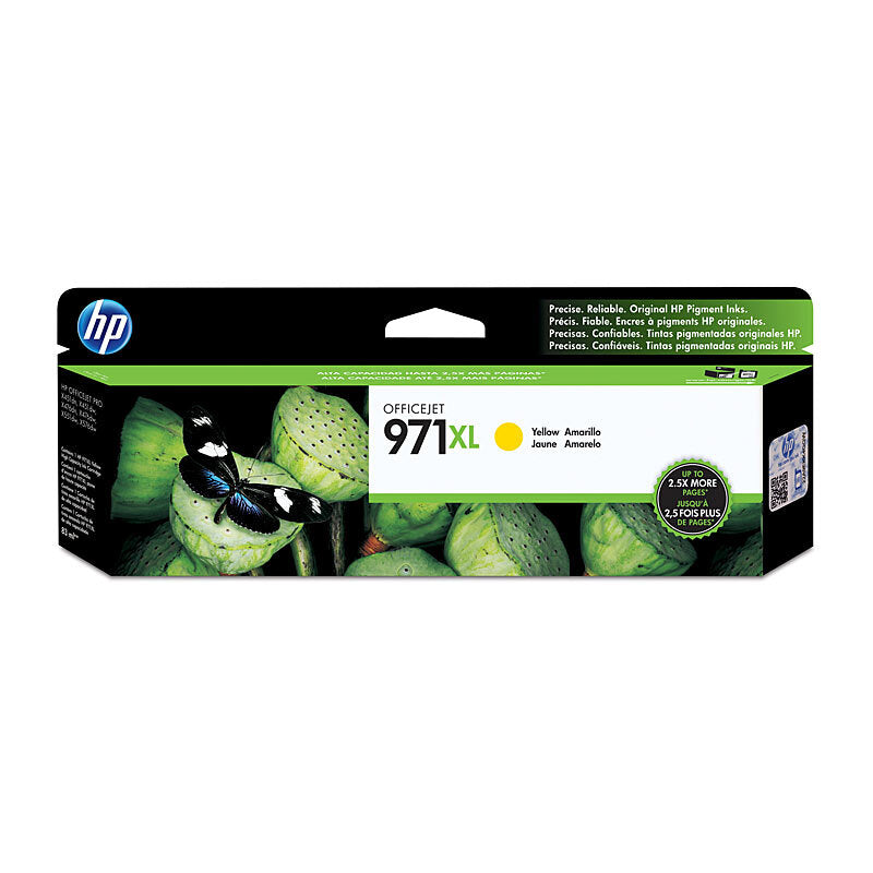 HP #971XL Yellow Ink CN628AA - Wholesales Supply