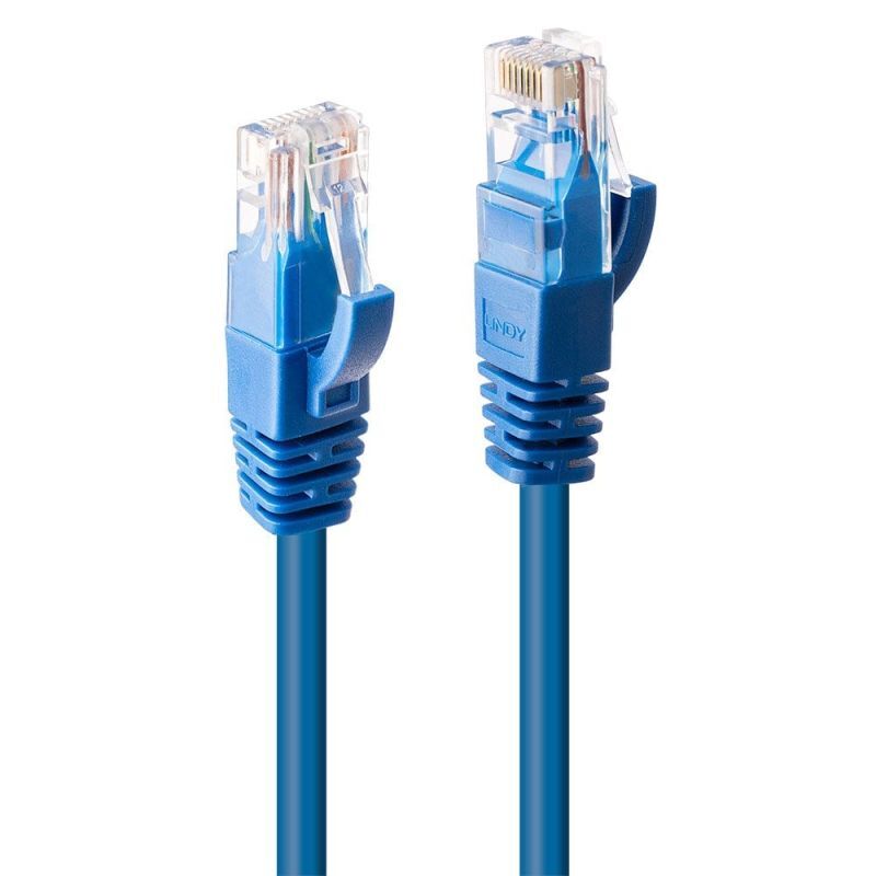 Lindy 1m CAT6 UTP Cable Blue - Wholesales Supply