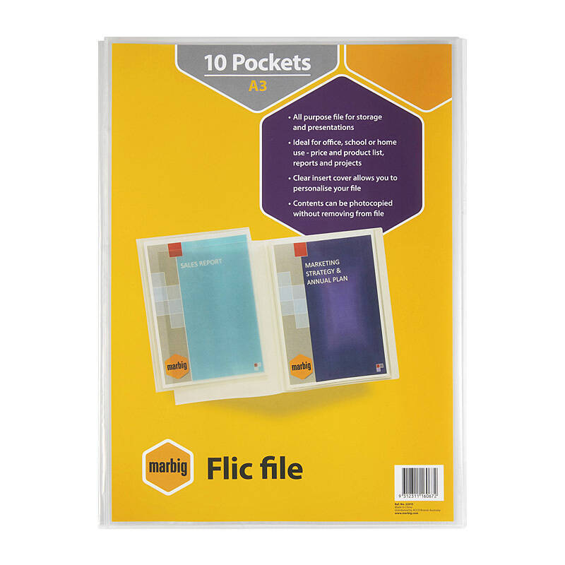 Mbg Flic File 10Poc Ins Cov A3 - Wholesales Supply