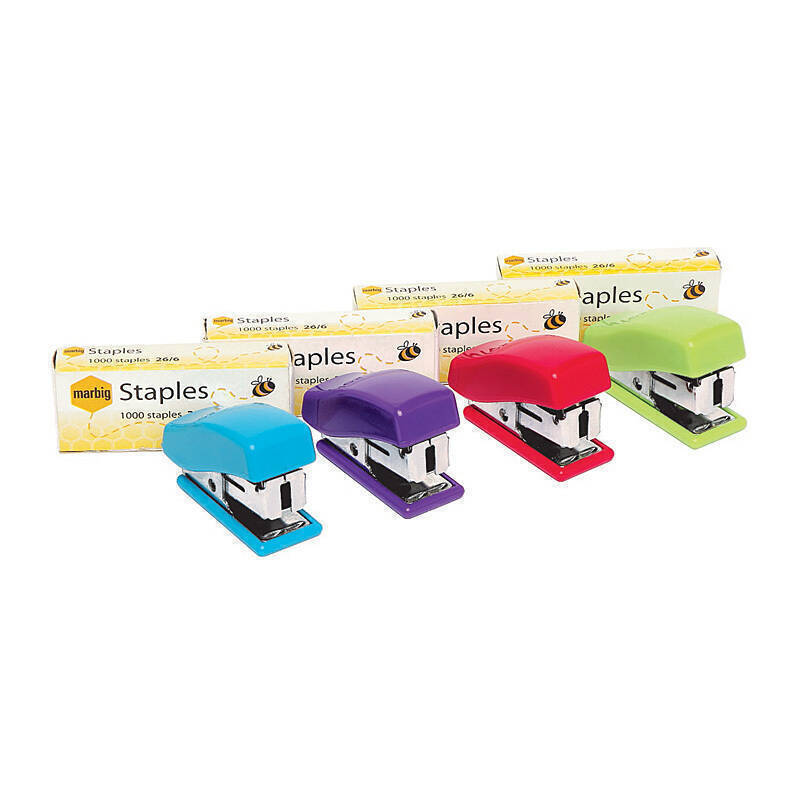 Mbg Stapler Mini 26/6 Asst H/S - Wholesales Supply