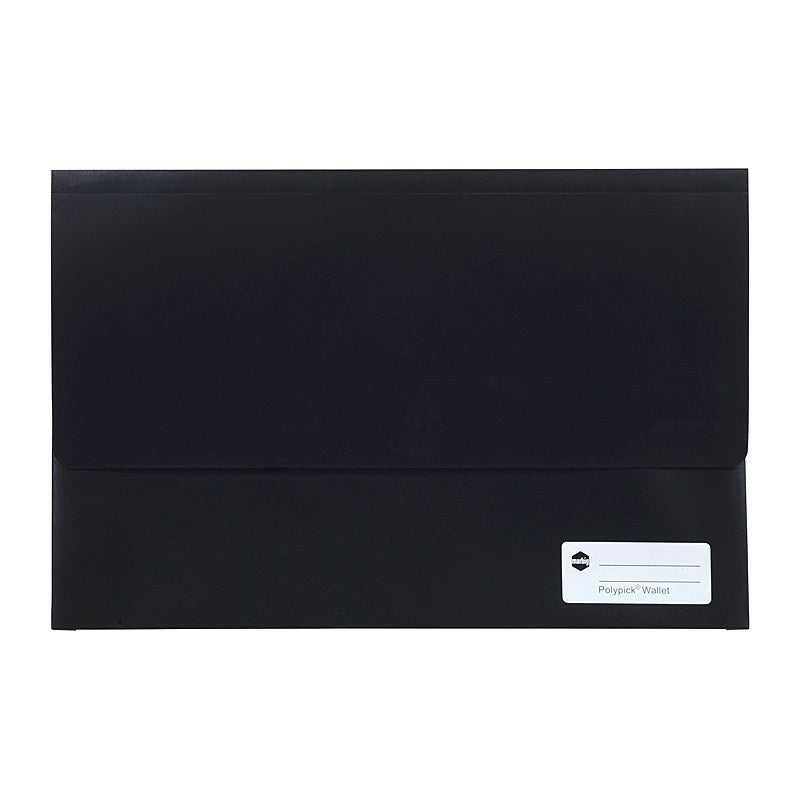 Mbg Wallet F/C Polypick Black - Wholesales Supply