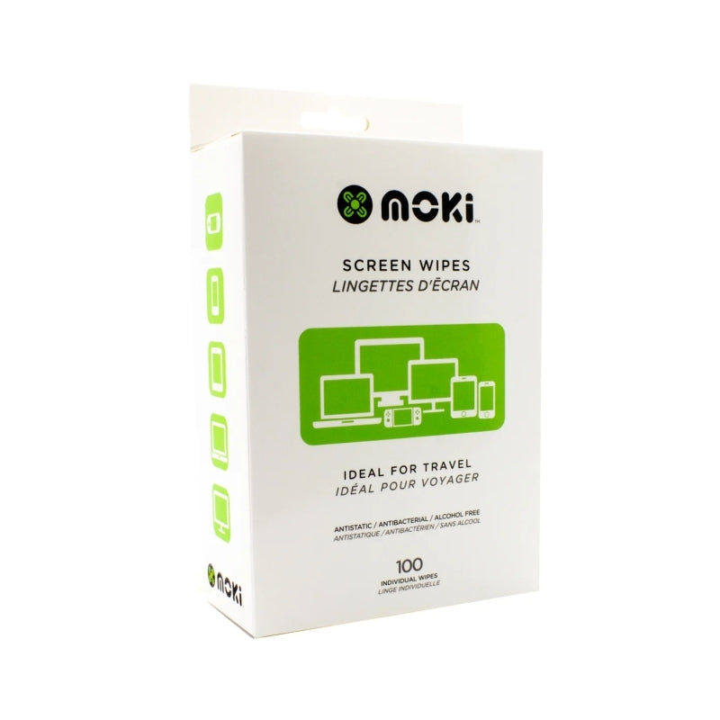 Moki Screen Wipe Pk100 - Wholesales Supply