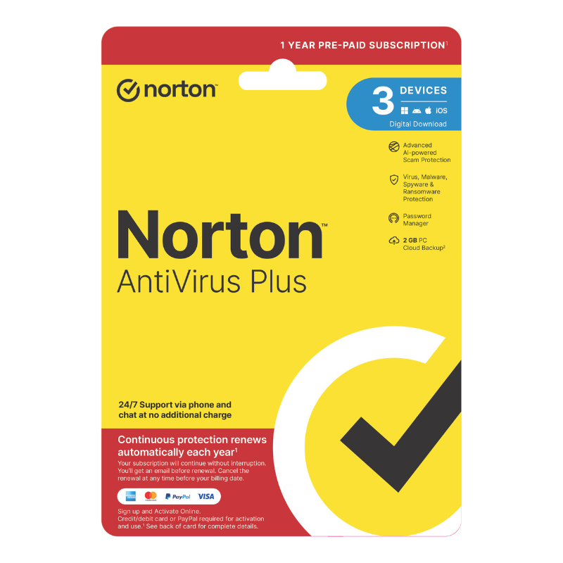 Norton AntiVirus Plus 2G 1U3D - Wholesales Supply
