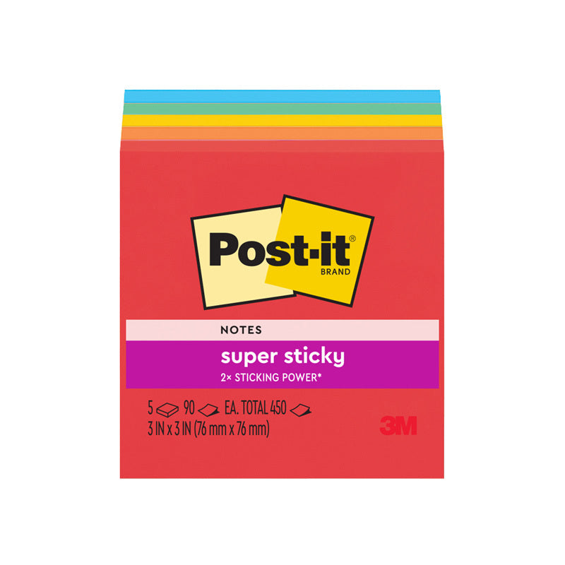 Post-It Notes 654-5SSAN Pk5 - Wholesales Supply