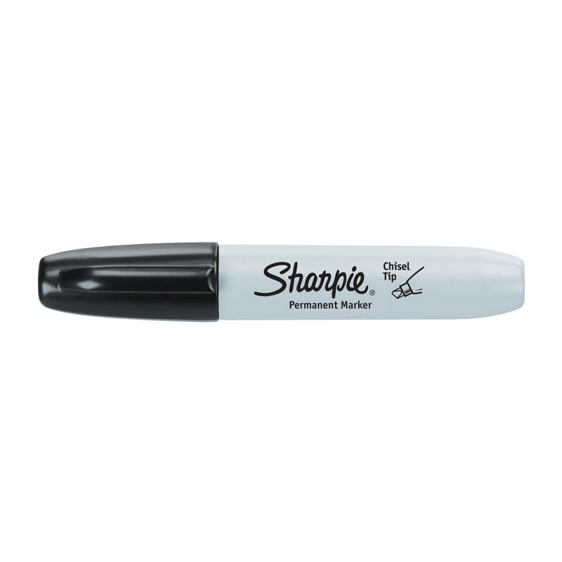 SH Ch Tip Perm Marker Blk Pk12 - Wholesales Supply