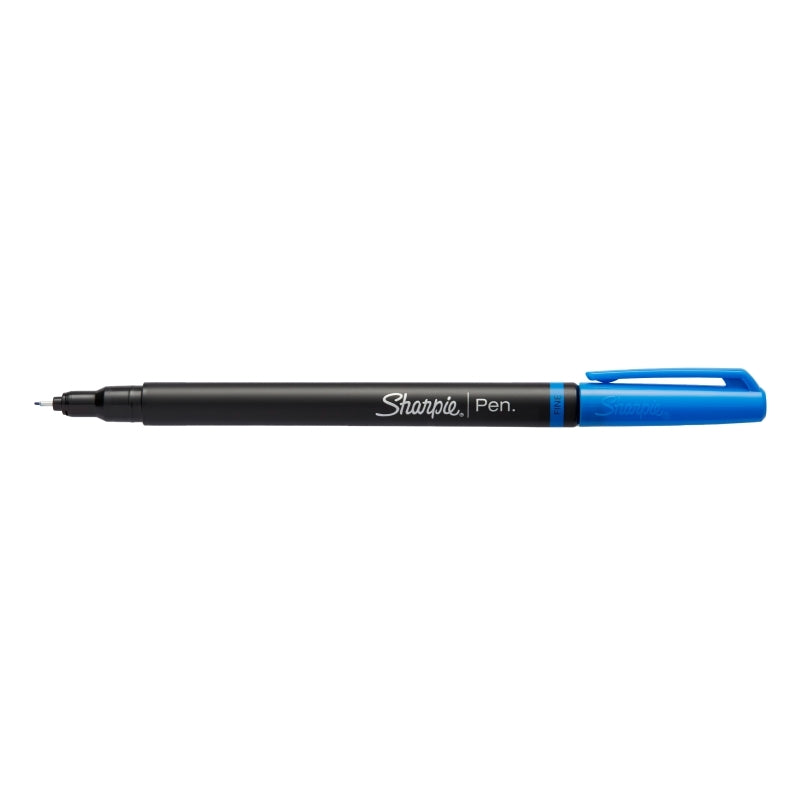 Sharpie Pen Fineliner Blu Bx12 - Wholesales Supply