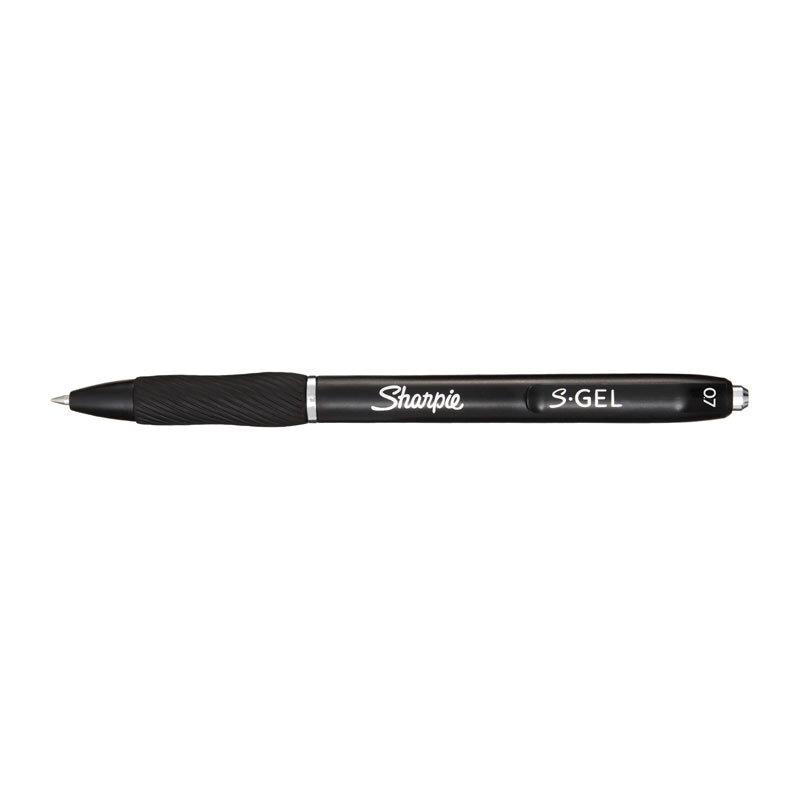 SharpieGel RT 0.7 Pen Blk Bx12 - Wholesales Supply