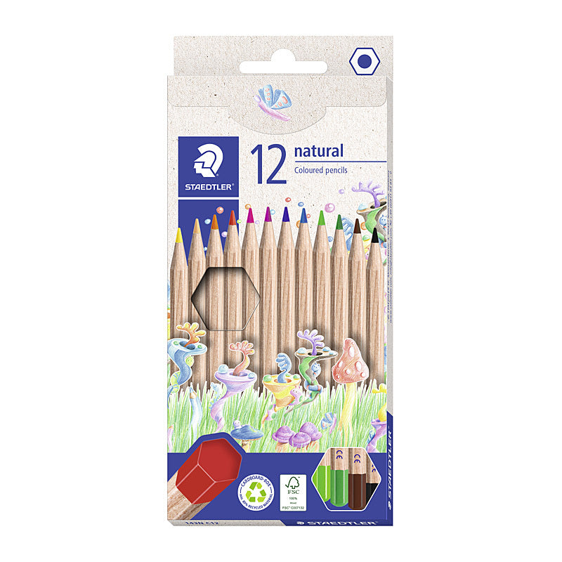 Staedtler Nat Col Pencil Bx12 - Wholesales Supply