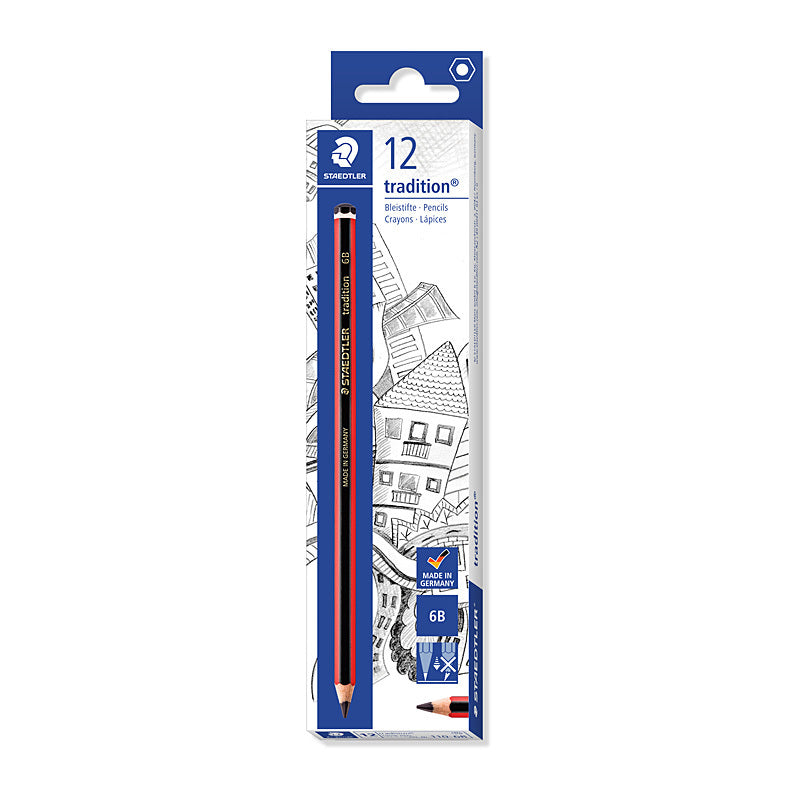 Staedtler Trad Pencil 6B Bx12 - Wholesales Supply