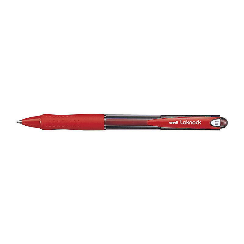 uni Laknock BPPen 1.0 Red Bx12 - Wholesales Supply