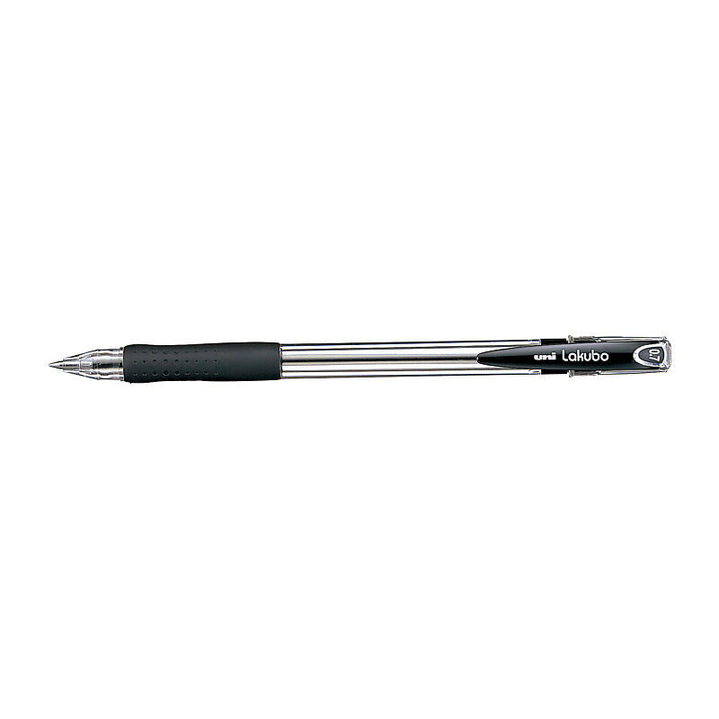 uni Lakubo BP Pen 0.7 Blk Bx12 - Wholesales Supply