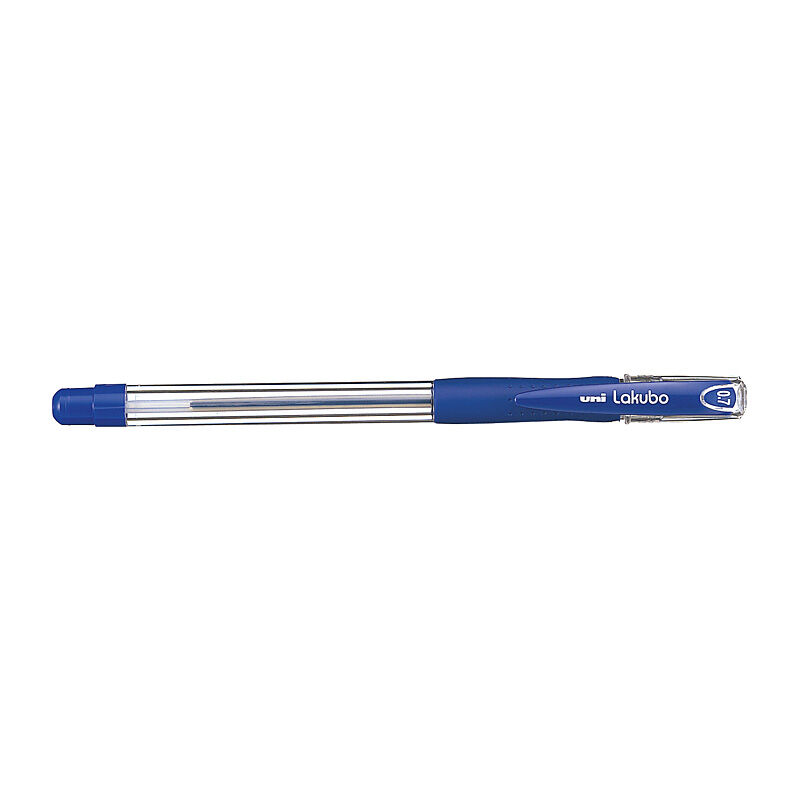 uni Lakubo BP Pen 0.7 Blu Bx12 - Wholesales Supply