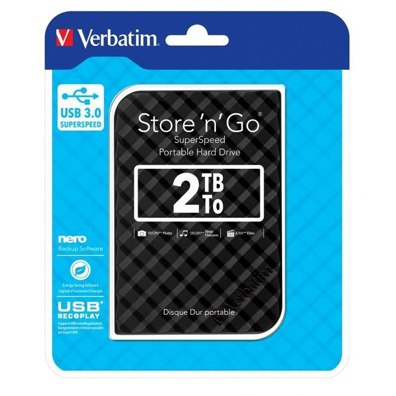 Verbatim 2.5' Mobile HD 2TB - Wholesales Supply