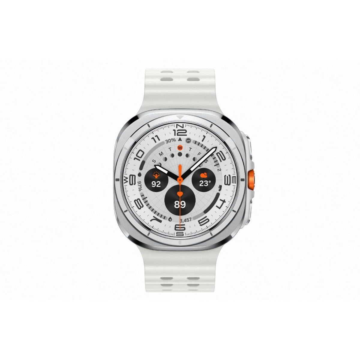 Samsung - 47mm Galaxy Watch Ultra - White
