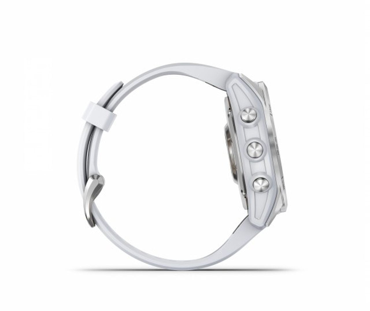 Garmin Fenix 7S Watch - Silver with Whitestone Band