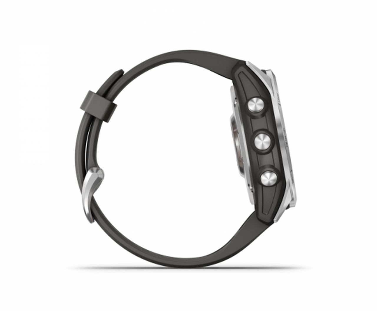Garmin Fenix 7 Watch - Silver with Graphite Band