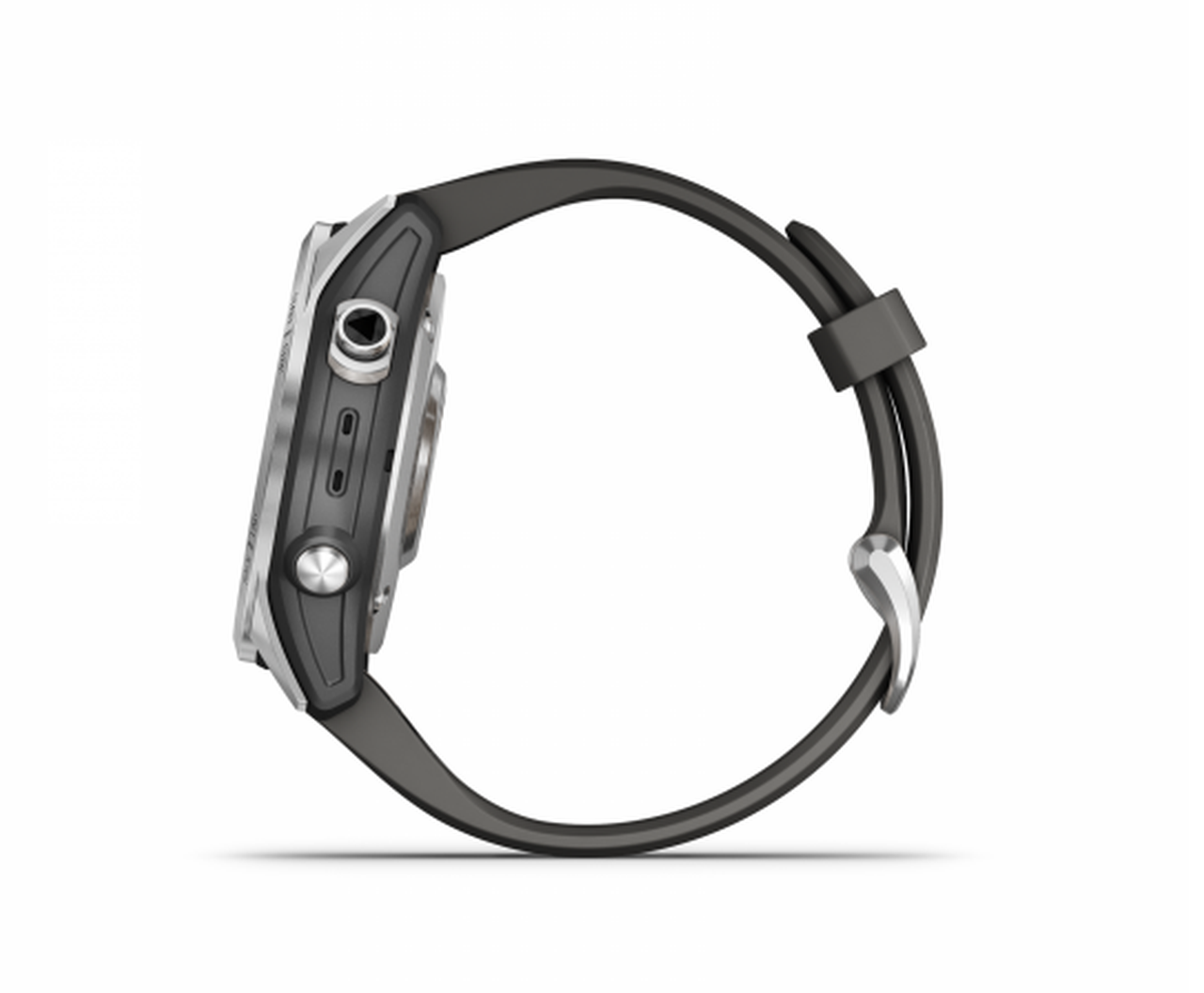 Garmin Fenix 7 Watch - Silver with Graphite Band