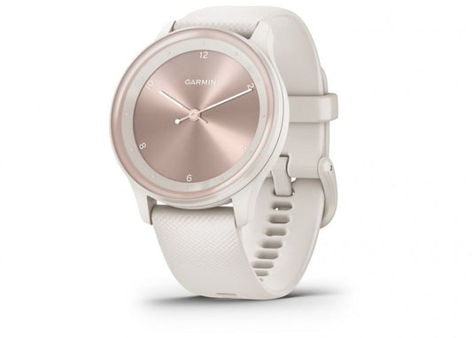 Garmin Vivomove Sport Fitness Tracker - Ivory Case and Silicone Band
