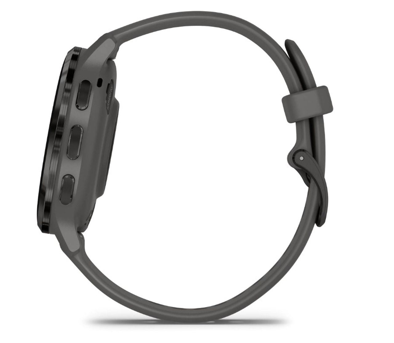 Garmin Venu 3S Sports Watch - Slate Stainless Steel Bezel with Pebble Gray Case and Silicone Band