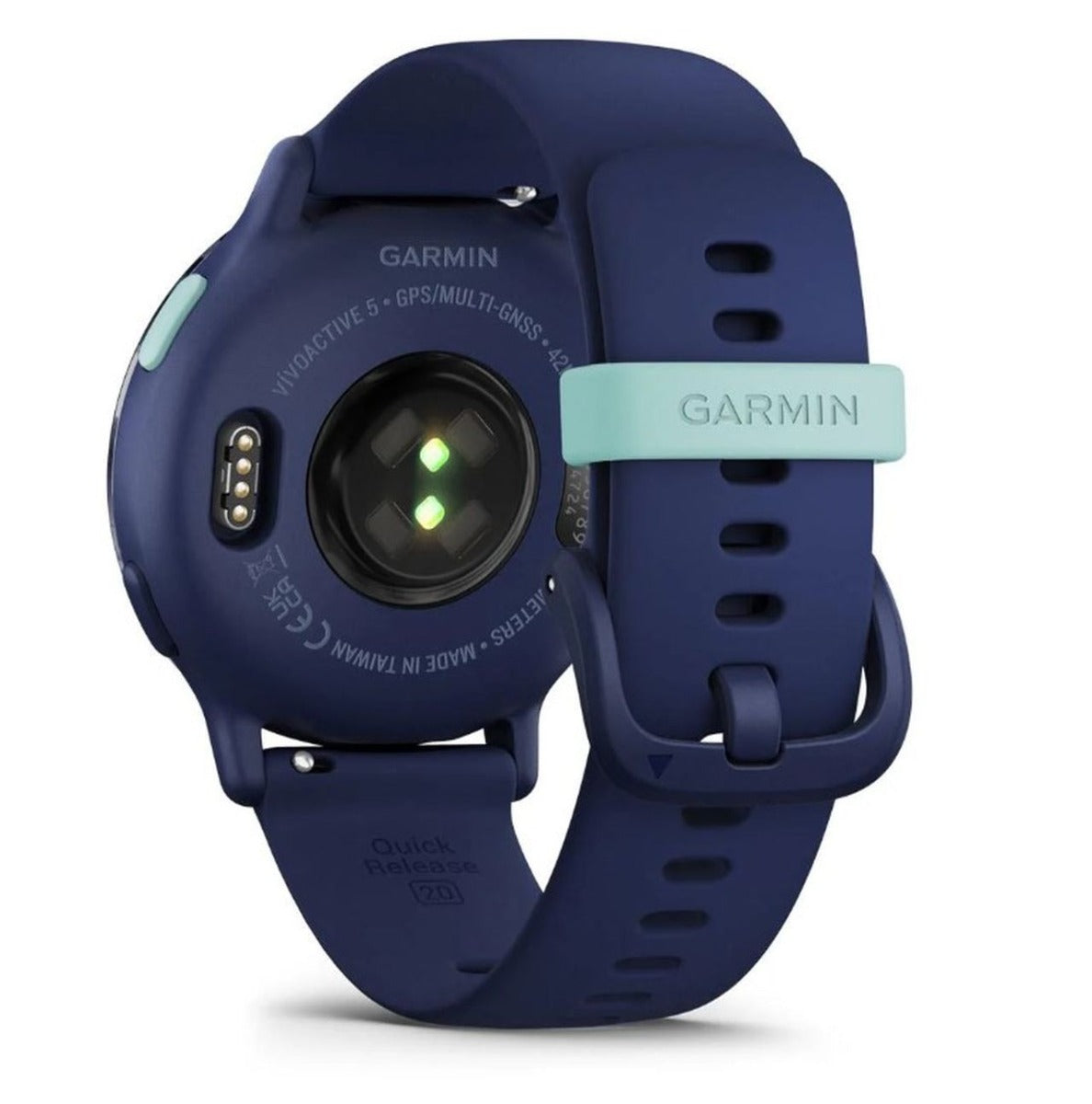 Garmin Vivoactive 5 Smart Watch - Metallic Navy Bezel with Navy Case and Silicone Band