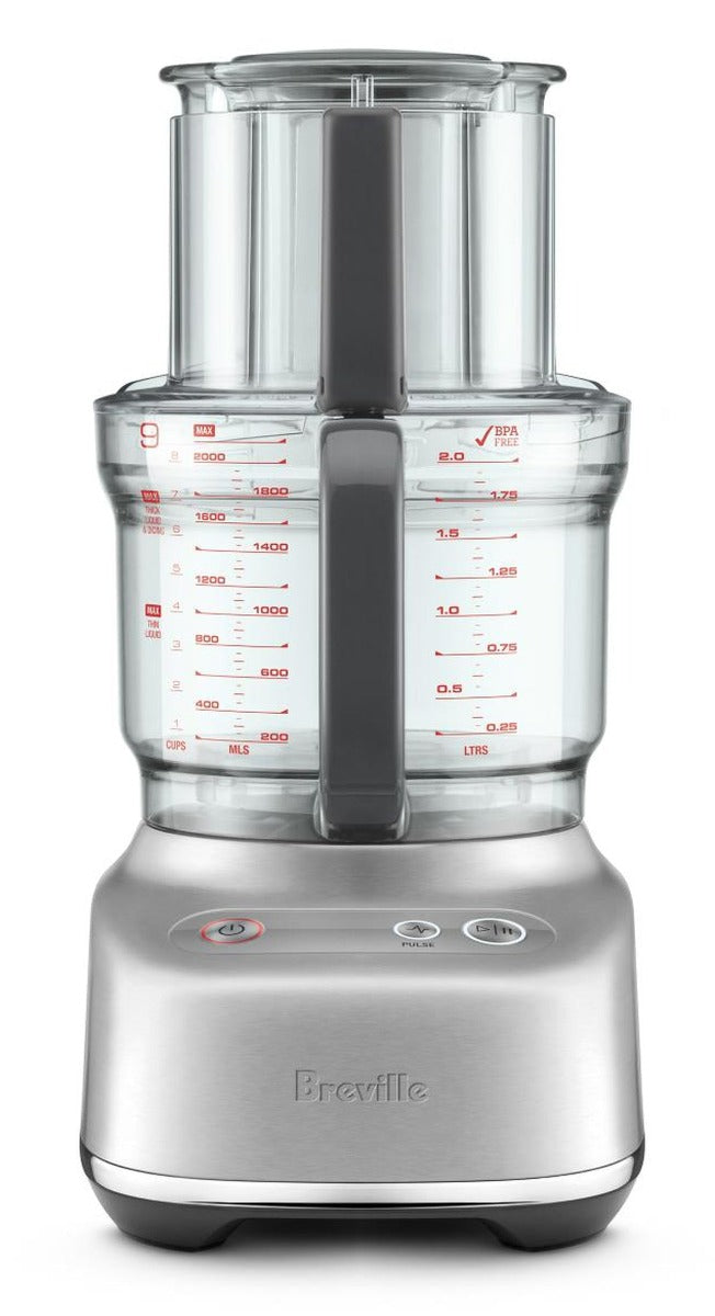 Breville - the Paradice 9 Food Processor - Brushed Stainless Steel